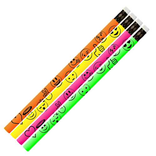 Everyday Emotion Icons Pencil, Box of 144