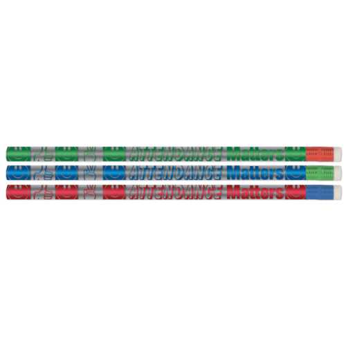 Attendance Matters Pencil, Pack of 12