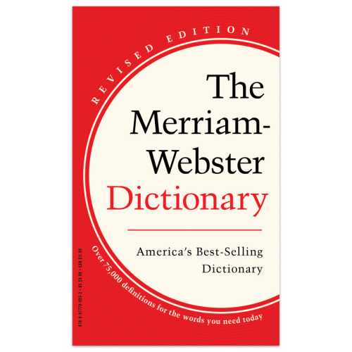 The Merriam-Webster Dictionary