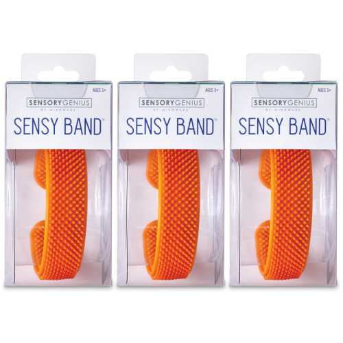 Sensy Band&trade; Fidget Wristband, Pack of 3