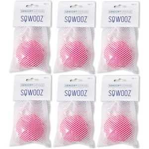 Sqwooz&trade; Stress Ball, Pack of 6