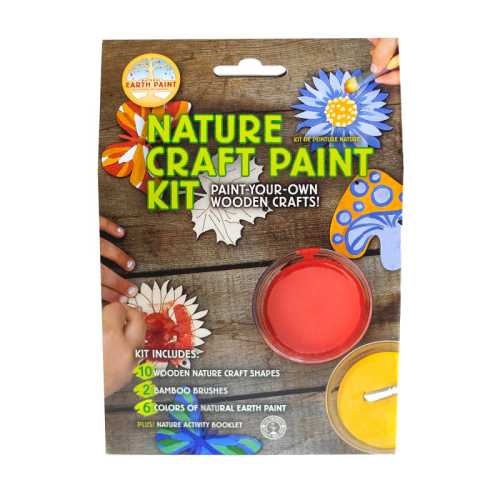 Nature Wooden Craft Paint Kit