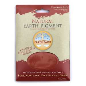 Earth & Mineral Pigment, Venetian Red, 3 oz