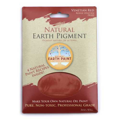 Earth & Mineral Pigment, Venetian Red, 3 oz