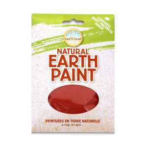 Natural Earth Paint Powder, Red, 3 oz