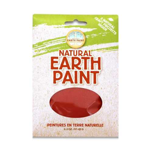 Natural Earth Paint Powder, Red, 3 oz