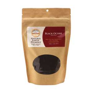 Earth & Mineral Pigments, Black Ochre, 1 lb