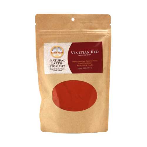 Earth & Mineral Pigments, Venetian Red, 1 lb
