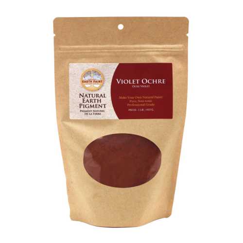 Earth & Mineral Pigments, Violet Ochre, 1 lb