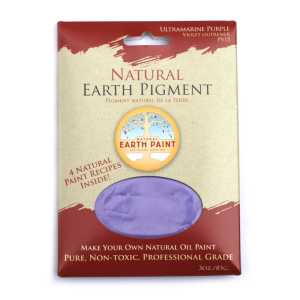Earth & Mineral Pigment, Ultramarine Purple, 3 oz