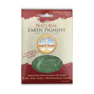 Earth & Mineral Pigment, Emerald Green, 3 oz