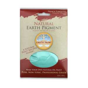 Earth & Mineral Pigment, French Turquoise, 3 oz