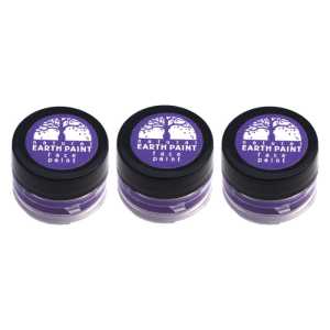 3-Pack Natural Face Paint, Purple, 0.4 oz