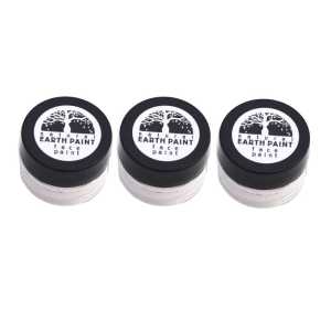 3-Pack Natural Face Paint, White, 0.4 oz