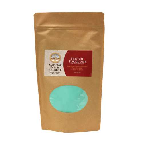 Earth & Mineral Pigments, French Turquoise, 1 lb