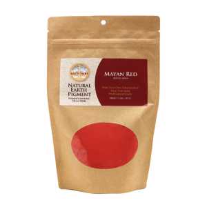 Earth & Mineral Pigments, Mayan Red, 1 lb
