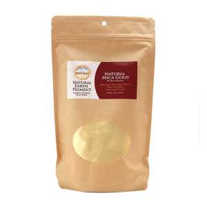 Earth & Mineral Pigments, Natural Mica Gold, 1 lb