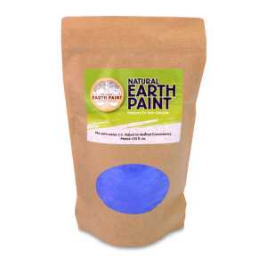 Natural Earth Paint Powder, Blue, 1 qt