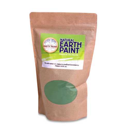 Natural Earth Paint Powder, Green, 1 qt