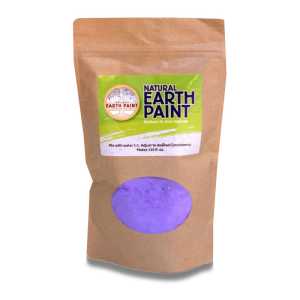 Natural Earth Paint Powder, Purple, 1 qt