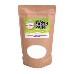 Natural Earth Paint Powder, White, 1 qt
