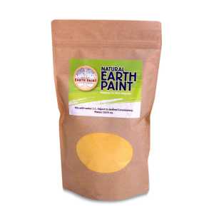 Natural Earth Paint Powder, Yellow, 1 qt