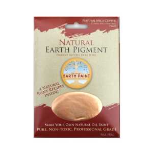 Earth & Mineral Pigment, Natural Copper Mica, 3 oz