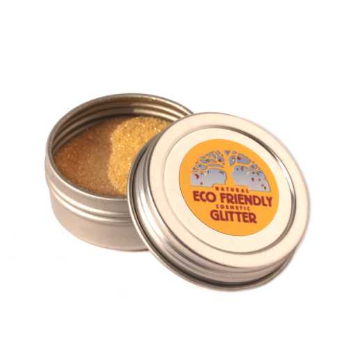 Eco-Friendly Cosmetic Glitter, Gold