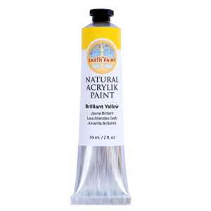 Natural Acrylik Paint, Brilliant Yellow, 2 oz