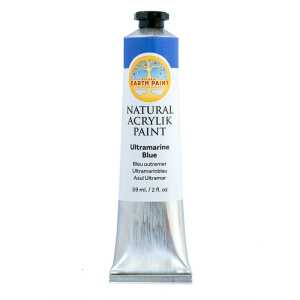 Natural Acrylik Paint, Ultramarine Blue, 2 oz