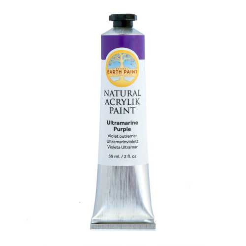 Natural Acrylik Paint, Ultramarine Purple, 2 oz