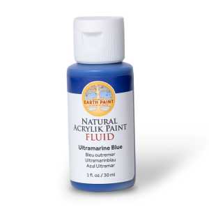 Natural Fluid Acrylik Paint, 1 oz, Ultramarine Blue