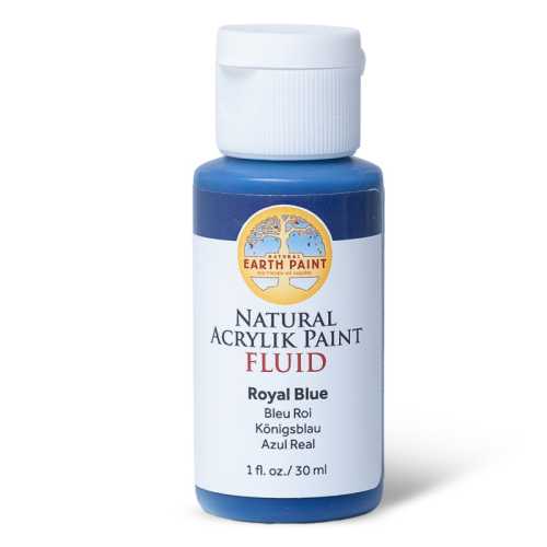Natural Fluid Acrylik Paint, 1 oz, Royal Blue