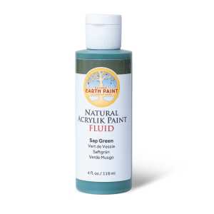 Natural Fluid Acrylik Paint, 4 oz, Sap Green