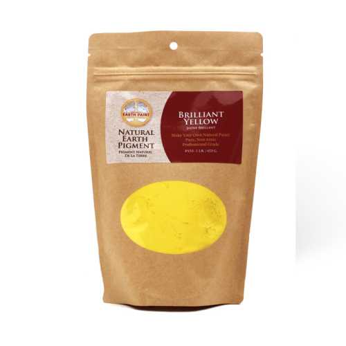 Earth & Mineral Pigments, Brilliant Yellow, 1 lb