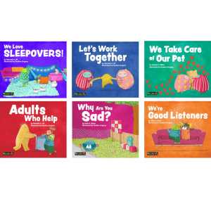 MySELF Readers: I Build Positive Relationships, Small Book 6pack, English