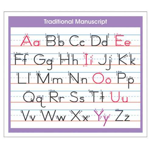 Adhesive Traditional Manuscript Desk Prompt, Pack of 36