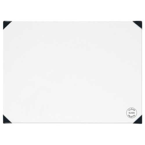 Posh Table Top Palette, Glass, Clear, 12x16 in