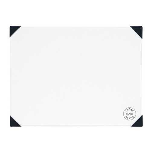 Posh Table Top Palette, Glass, Clear, 9x12 in