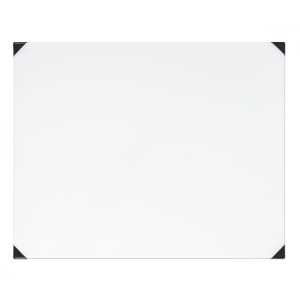 Posh Table Top Palette, Glass, White, 16x20 in