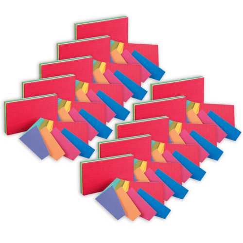 Two-Tone Index Cards, 3