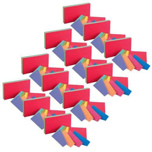 Two-Tone Index Cards, 3