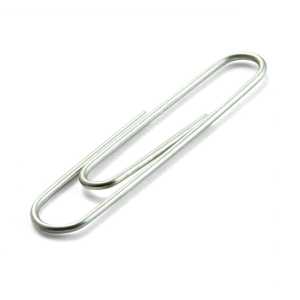 Paper Clips, Premium #1, 100 Per Box, 10 Boxes