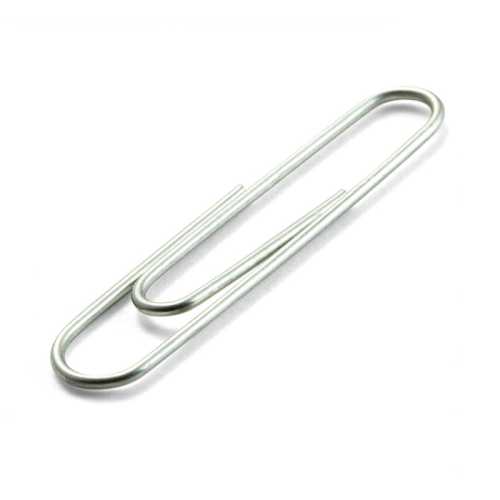 Paper Clips, Premium #1, 100 Per Box, 10 Boxes