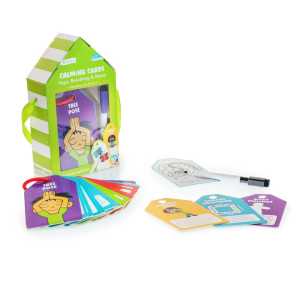 Dry Erase Flash Cards - Calming Cards