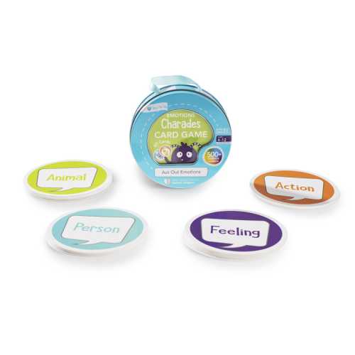 Emotions Charades Card Game