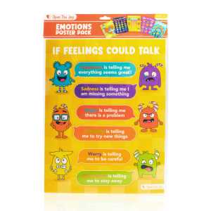 Emotions Poster Pack, 11" x 14", 5 Posters