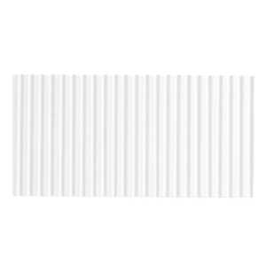 Corrugated Paper, White, 48" x 25', 1 Roll