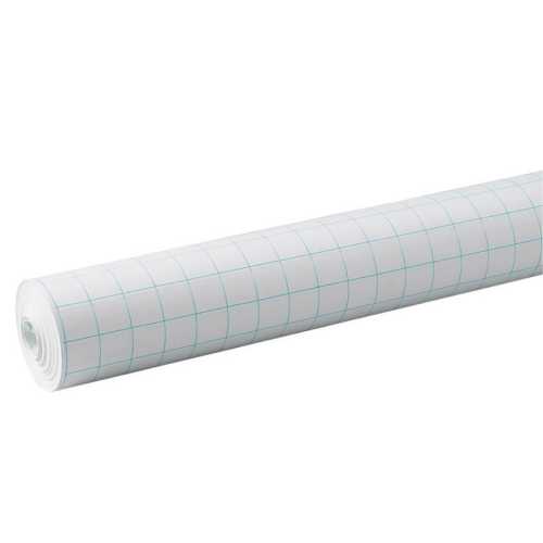 Grid Paper Roll, White, 1