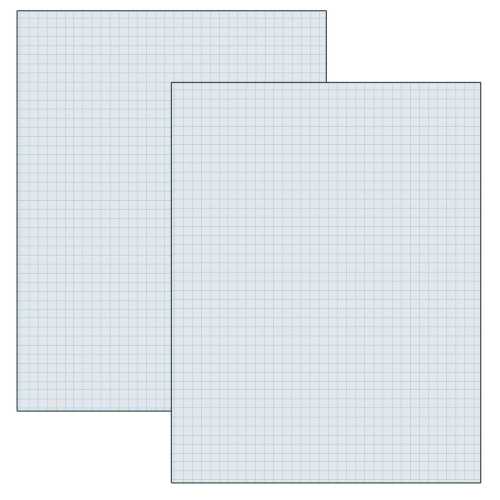 Graphing Paper, White, 1/4